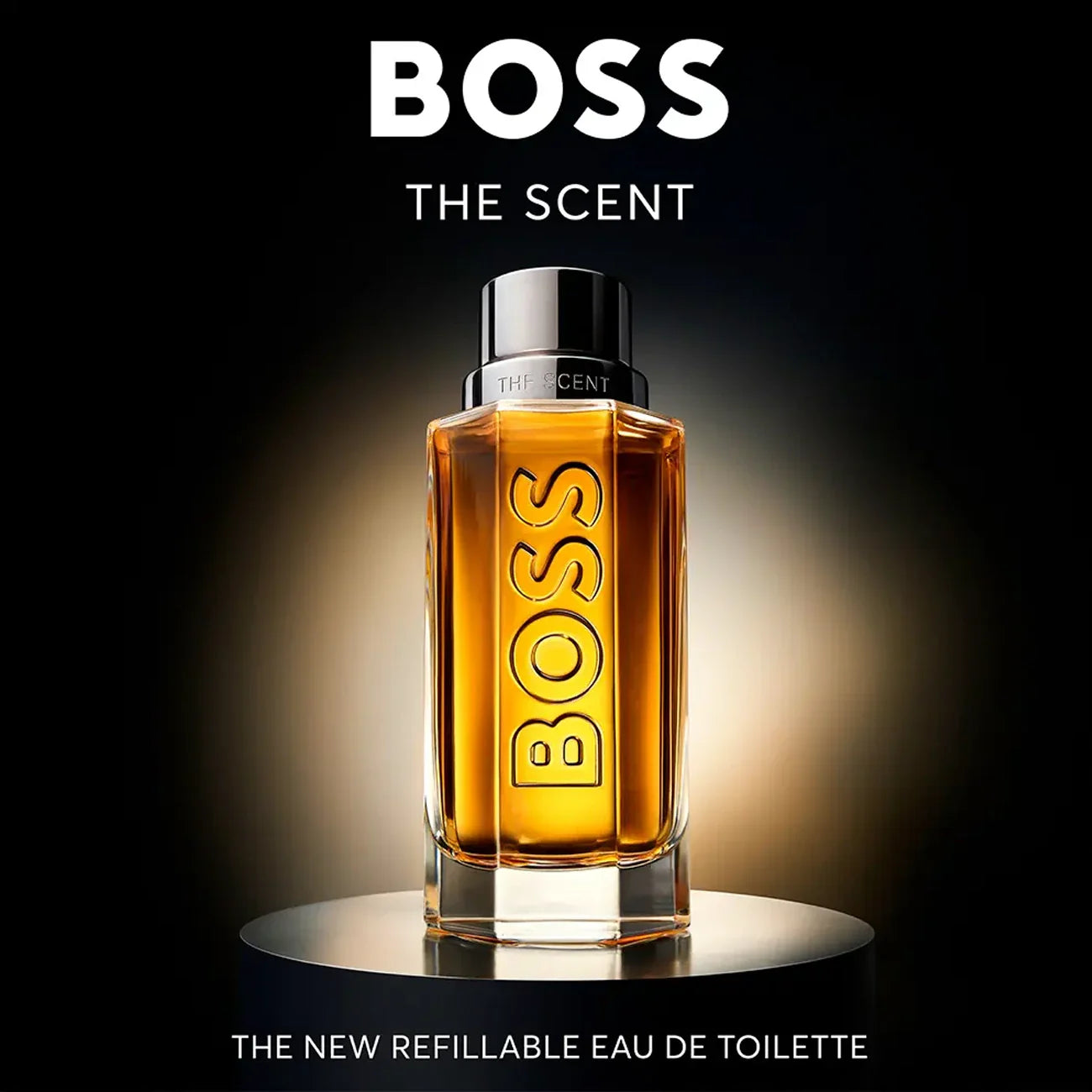 HUGO BOSS Boss The Scent Refillable EDT 3.4 oz for men