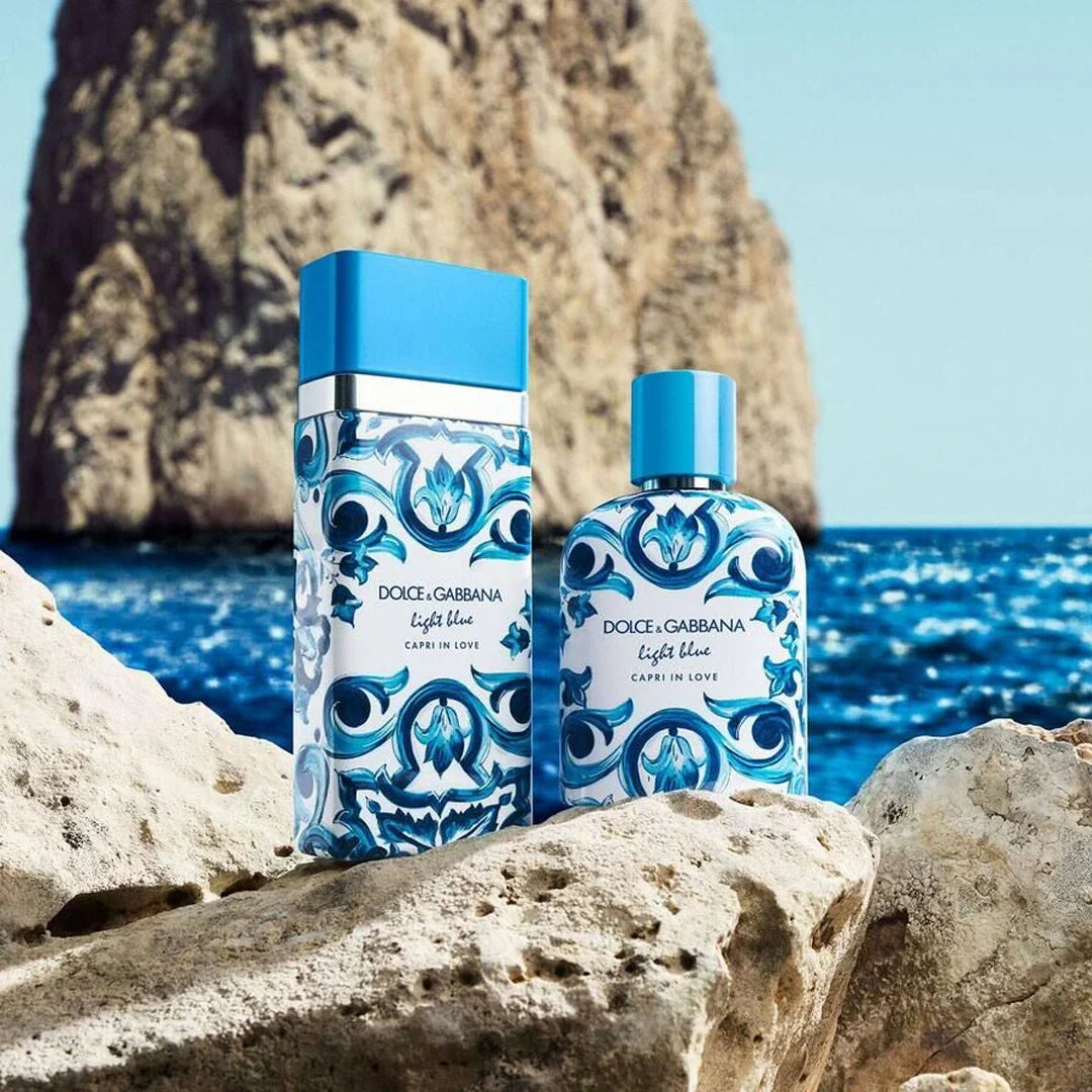 DOLCE & GABBANA Light Blue Capri In Love 3.4 oz EDP for men